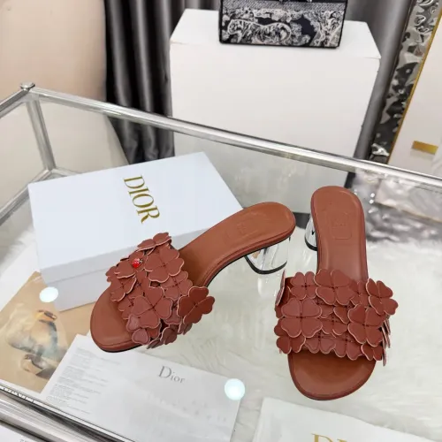 Replica Christian Dior Slippers For Women #1433049 $100.00 USD for Wholesale