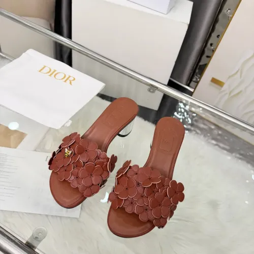 Replica Christian Dior Slippers For Women #1433055 $100.00 USD for Wholesale