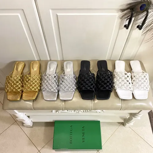 Replica Bottega Veneta BV Slippers For Women #1433065 $108.00 USD for Wholesale