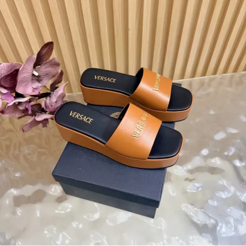 Versace Slippers For Women #1433102 $105.00 USD, Wholesale Replica Versace Slippers