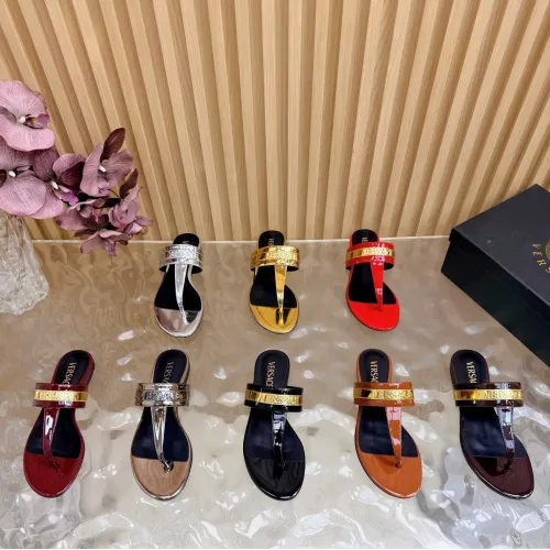 Replica Versace Slippers For Women #1433142 $102.00 USD for Wholesale
