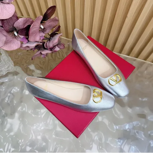 Replica Valentino Flat Shoes For Women #1433146 $108.00 USD for Wholesale