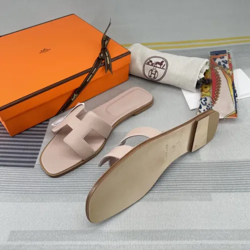 Replica Hermes Slippers For Women #1433190 $92.00 USD for Wholesale