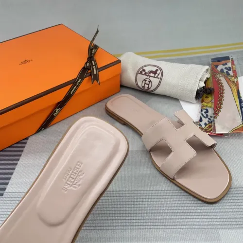 Replica Hermes Slippers For Women #1433190 $92.00 USD for Wholesale