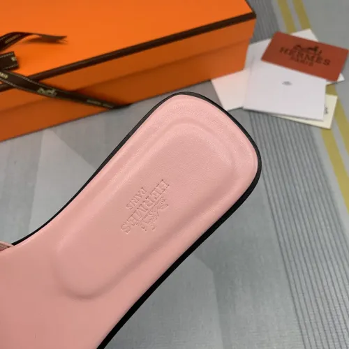 Replica Hermes Slippers For Women #1433191 $92.00 USD for Wholesale