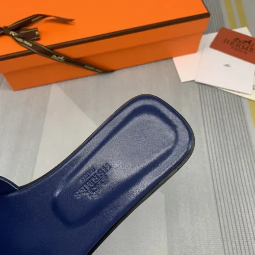 Replica Hermes Slippers For Women #1433203 $92.00 USD for Wholesale