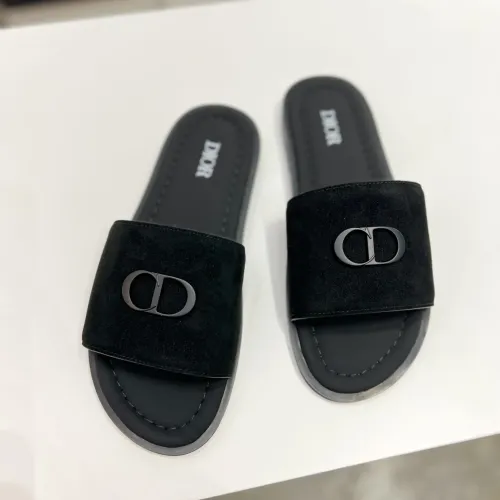 Replica Christian Dior Slippers For Men #1433207 $60.00 USD for Wholesale