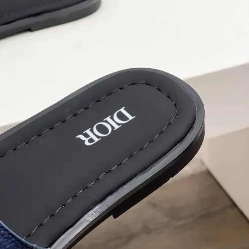 Replica Christian Dior Slippers For Men #1433210 $60.00 USD for Wholesale