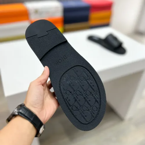 Replica Christian Dior Slippers For Men #1433211 $60.00 USD for Wholesale