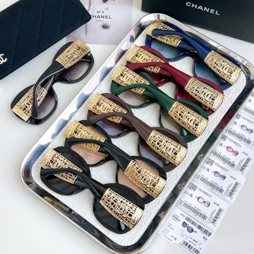 Replica Chanel AAA Quality Sunglasses #1433235 $60.00 USD for Wholesale