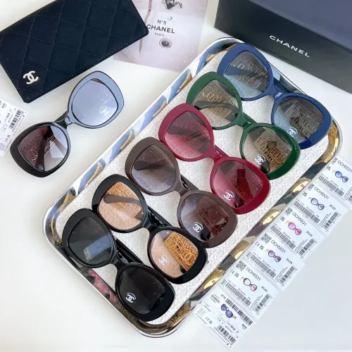Replica Chanel AAA Quality Sunglasses #1433238 $60.00 USD for Wholesale
