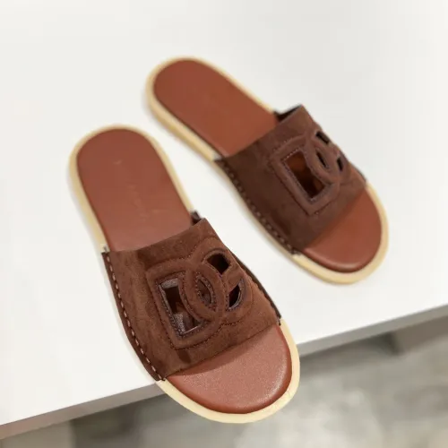 Dolce &amp; Gabbana D&amp;G Slippers For Men #1433242 $64.00 USD, Wholesale Replica Dolce &amp; Gabbana D&amp;G Slippers