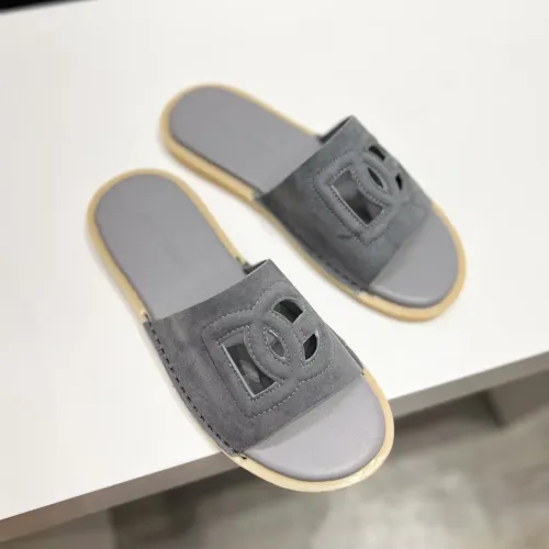 Dolce &amp; Gabbana D&amp;G Slippers For Men #1433243 $64.00 USD, Wholesale Replica Dolce &amp; Gabbana D&amp;G Slippers
