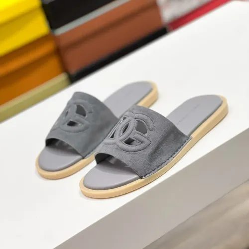 Replica Dolce & Gabbana D&G Slippers For Men #1433243 $64.00 USD for Wholesale