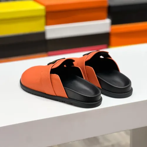Replica Hermes Slippers For Men #1433261 $72.00 USD for Wholesale