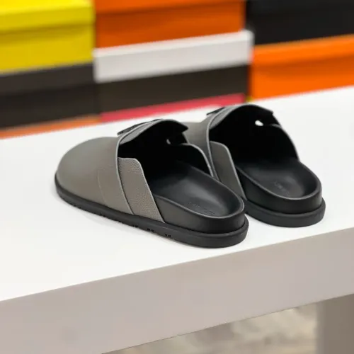 Replica Hermes Slippers For Men #1433262 $72.00 USD for Wholesale