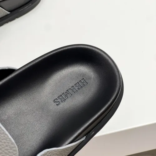 Replica Hermes Slippers For Men #1433262 $72.00 USD for Wholesale