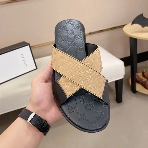 Replica Gucci Slippers For Men #1433333 $48.00 USD for Wholesale