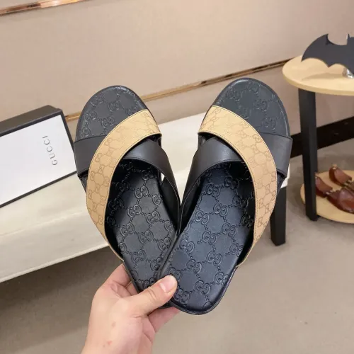 Replica Gucci Slippers For Men #1433334 $48.00 USD for Wholesale