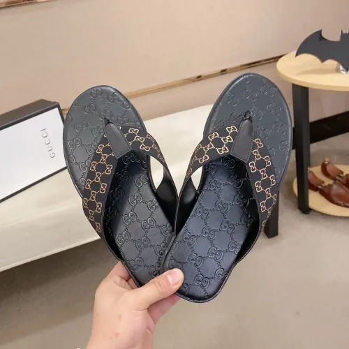 Replica Gucci Slippers For Men #1433346 $48.00 USD for Wholesale