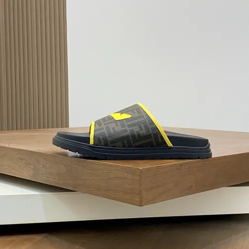 Replica Fendi Slippers For Men #1433357 $60.00 USD for Wholesale