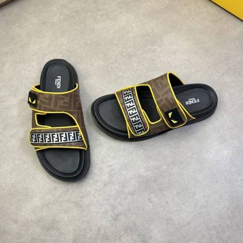 Fendi Slippers For Men #1433369 $60.00 USD, Wholesale Replica Fendi Slippers