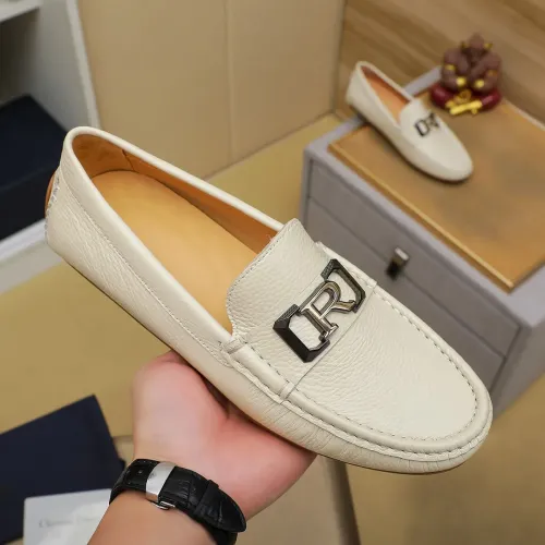 Replica Christian Dior Leather Shoes For Men #1433474 $76.00 USD for Wholesale