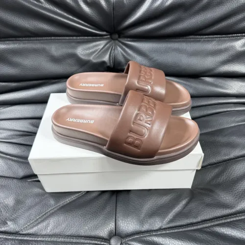 Burberry Slippers For Men #1433485 $56.00 USD, Wholesale Replica Burberry Slippers