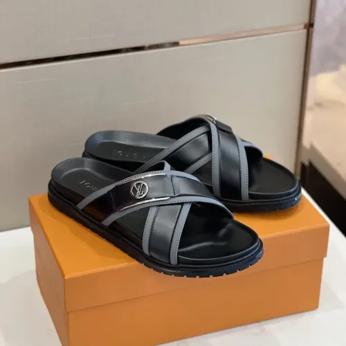 Louis Vuitton Slippers For Men #1433533 $60.00 USD, Wholesale Replica Louis Vuitton Slippers