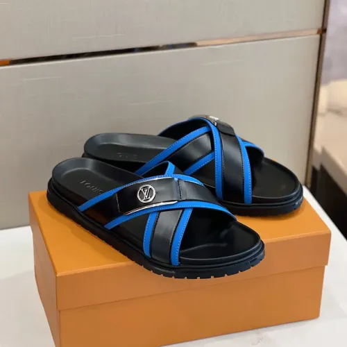 Louis Vuitton Slippers For Men #1433536 $60.00 USD, Wholesale Replica Louis Vuitton Slippers