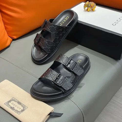Replica Gucci Slippers For Men #1433551 $60.00 USD for Wholesale