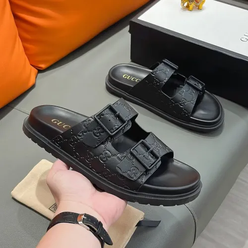 Replica Gucci Slippers For Men #1433551 $60.00 USD for Wholesale