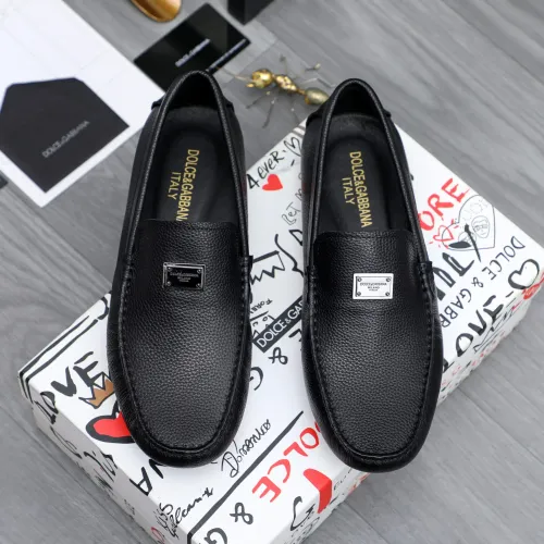 Dolce &amp; Gabbana D&amp;G Leather Shoes For Men #1433573 $76.00 USD, Wholesale Replica Dolce &amp; Gabbana D&amp;G Leather Shoes