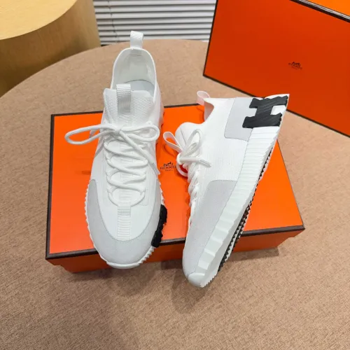 Replica Hermes Casual Shoes For Men #1433585 $80.00 USD for Wholesale