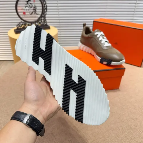 Replica Hermes Casual Shoes For Men #1433594 $80.00 USD for Wholesale