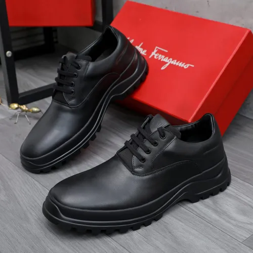 Salvatore Ferragamo Leather Shoes For Men #1433648
