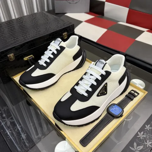 Replica Prada Casual Shoes For Men #1433796 $85.00 USD for Wholesale