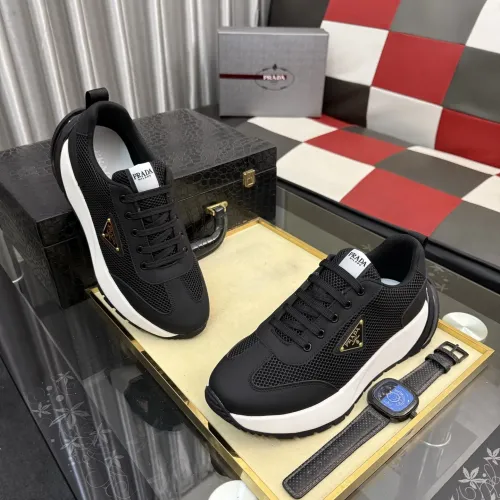 Replica Prada Casual Shoes For Men #1433798 $85.00 USD for Wholesale