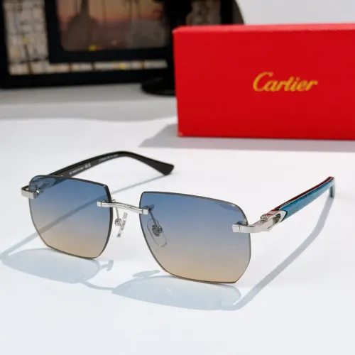 Cartier AAA Quality Sunglassess #1433839 $68.00 USD, Wholesale Replica Cartier AAA Quality Sunglassess