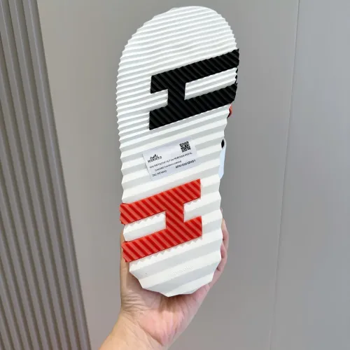 Replica Hermes Slippers For Men #1433958 $64.00 USD for Wholesale
