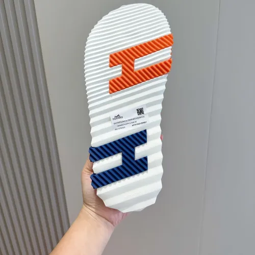 Replica Hermes Slippers For Men #1433959 $64.00 USD for Wholesale