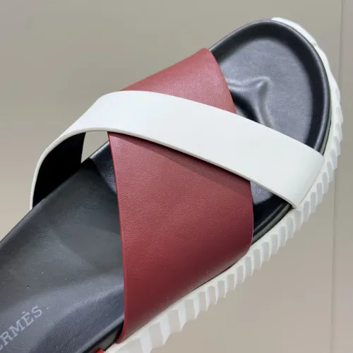 Replica Hermes Slippers For Men #1433961 $64.00 USD for Wholesale