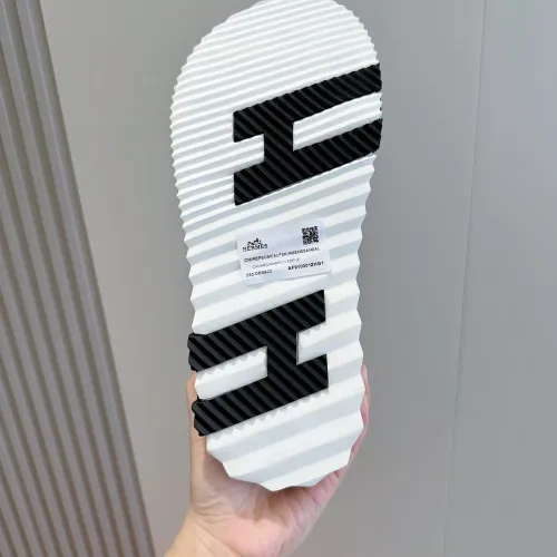 Replica Hermes Slippers For Men #1433962 $64.00 USD for Wholesale