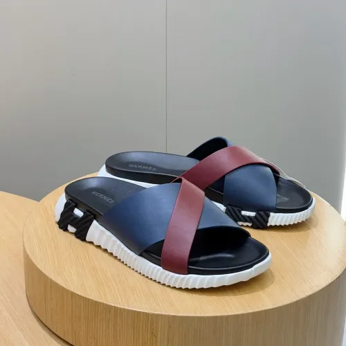 Hermes Slippers For Men #1433964 $64.00 USD, Wholesale Replica Hermes Slippers