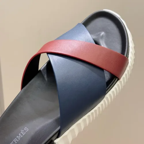 Replica Hermes Slippers For Men #1433964 $64.00 USD for Wholesale