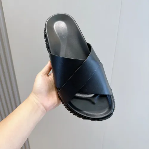 Replica Hermes Slippers For Men #1433971 $64.00 USD for Wholesale