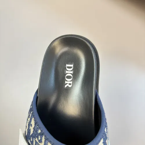 Replica Christian Dior Slippers For Men #1433993 $56.00 USD for Wholesale