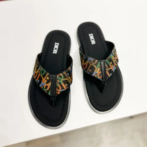 Replica Christian Dior Slippers For Men #1434004 $56.00 USD for Wholesale