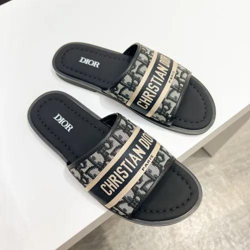 Christian Dior Slippers For Men #1434008 $56.00 USD, Wholesale Replica Christian Dior Slippers