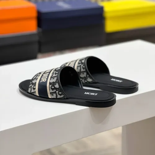 Replica Christian Dior Slippers For Men #1434008 $56.00 USD for Wholesale